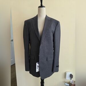 Ted Baker Purple and Gray Tailored Suit